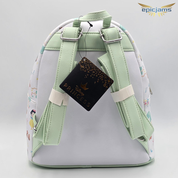 Loungefly Disney Snow White And The Seven Dwarfs Chibi Art Mini Backpack Bag - Picture 5 of 5